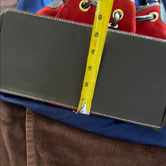 Red and Black Suede Dooney and Burke - Picture 8 of 8